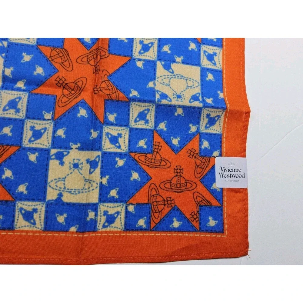 Vivienne Westwood Handkerchief Neckerchief Bandana Scarf Pocket Square Japan